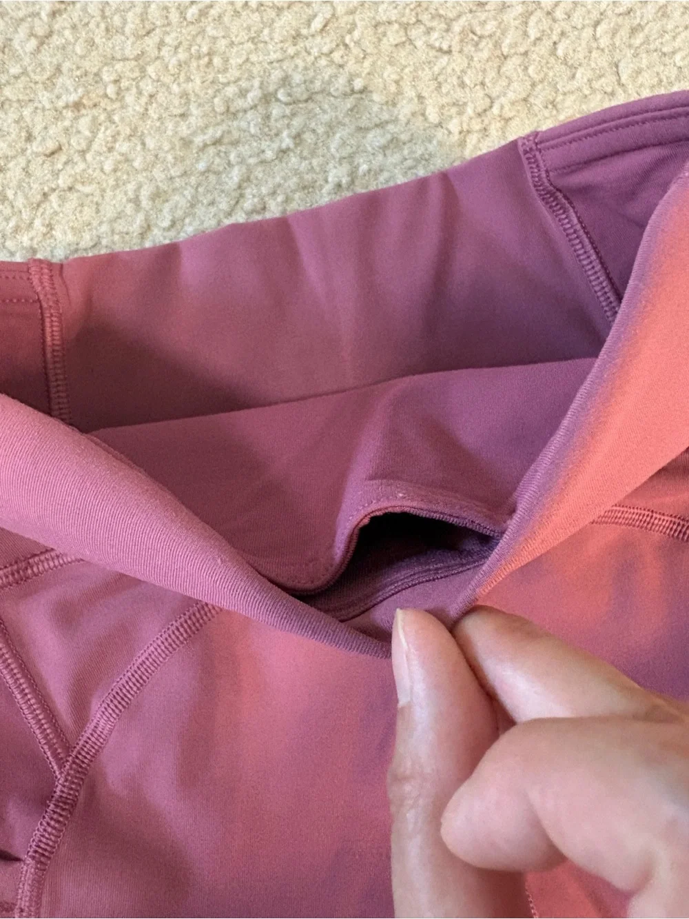 Lululemon Athletic Leggings Mauve Pink - Great Condition